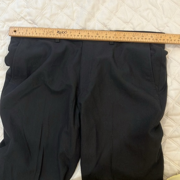 1670 Men's Black Pants pleated - Picture 11 of 16